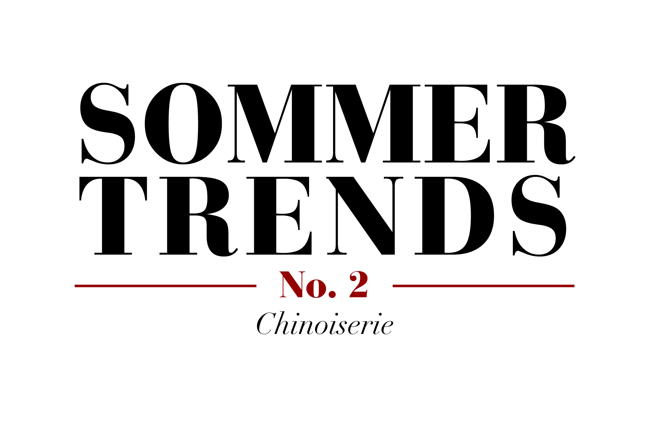 Sommer Trends #2 – Chinoiserie